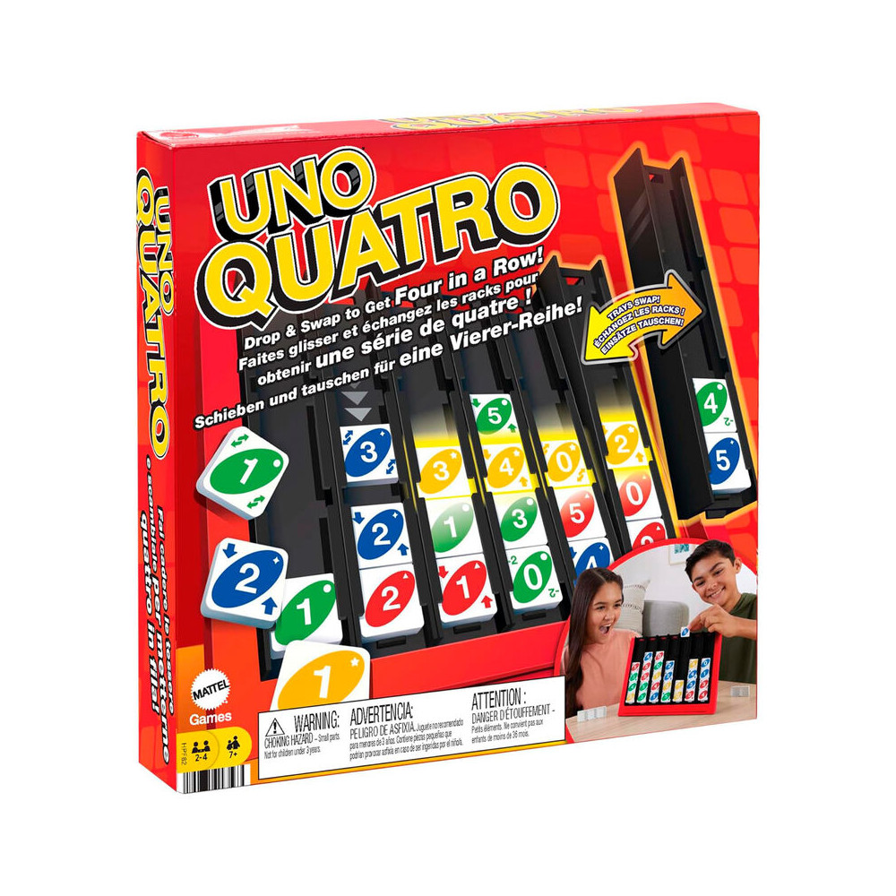 Juego mesa UNO Quatro