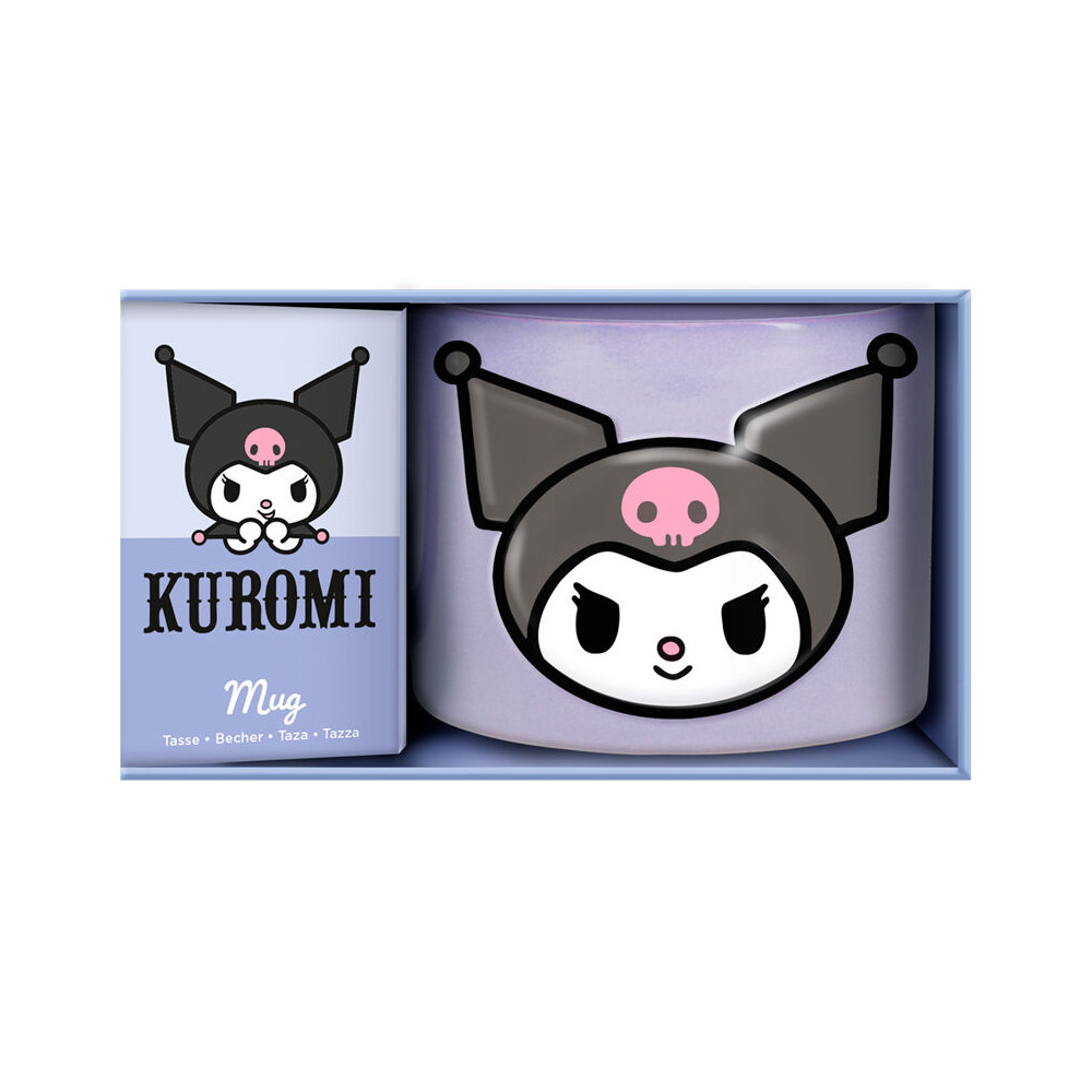 Taza Kuromi Hello Kitty 400ml