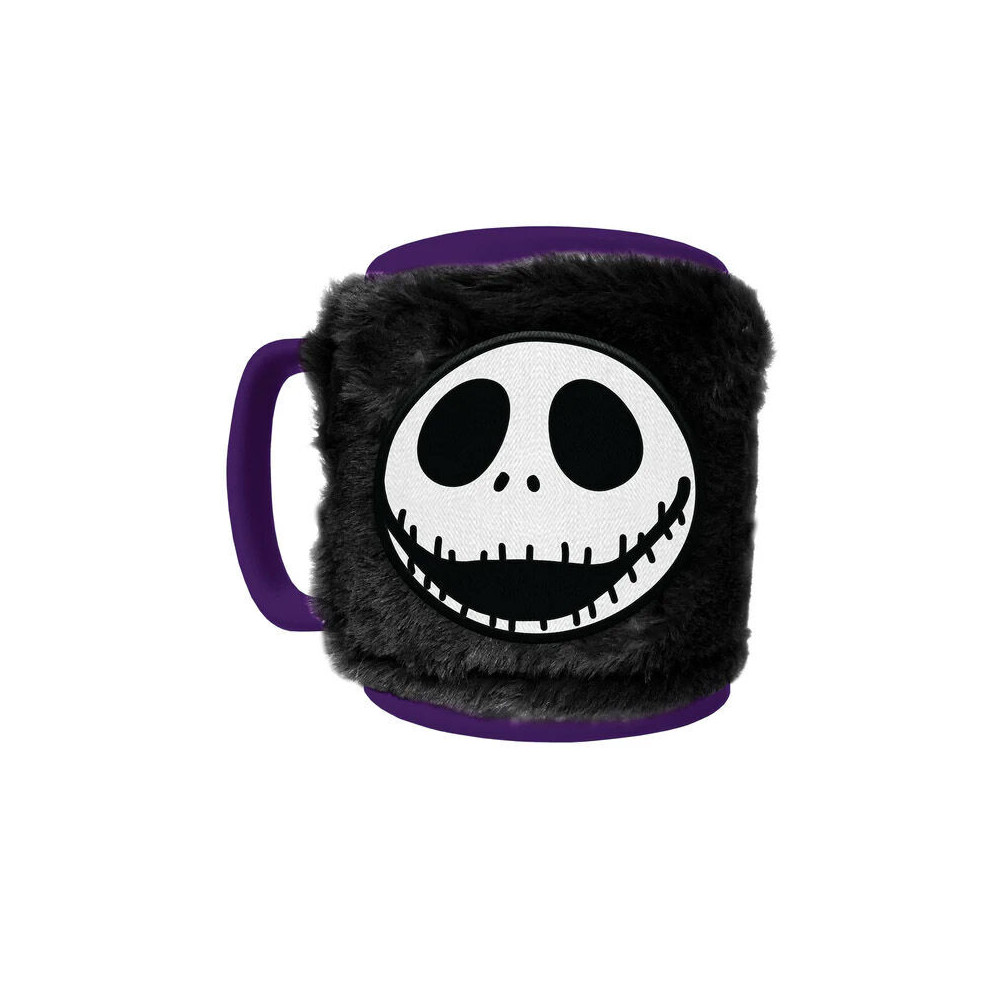 Taza funda de peluche Jack Pesadilla Antes de Navidad Disney 440ml