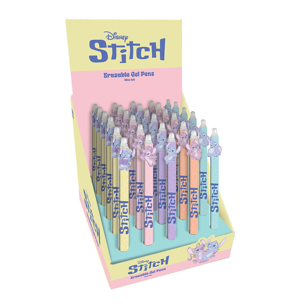 Boligrafo borrable Stitch Disney surtido