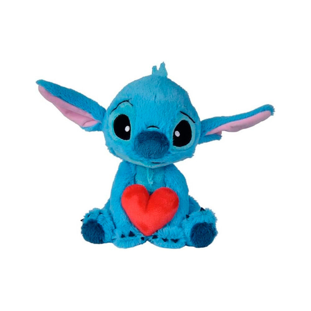 Peluche corazon Stitch Disney 25cm