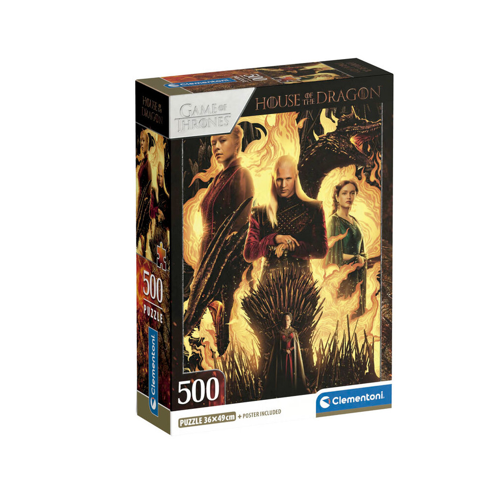 Puzzle La Casa del Dragon 500pzs