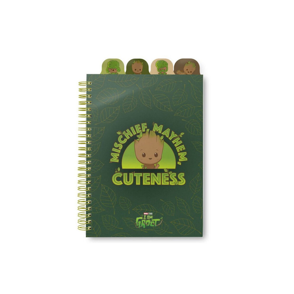 Cuaderno A5 Groot Marvel
