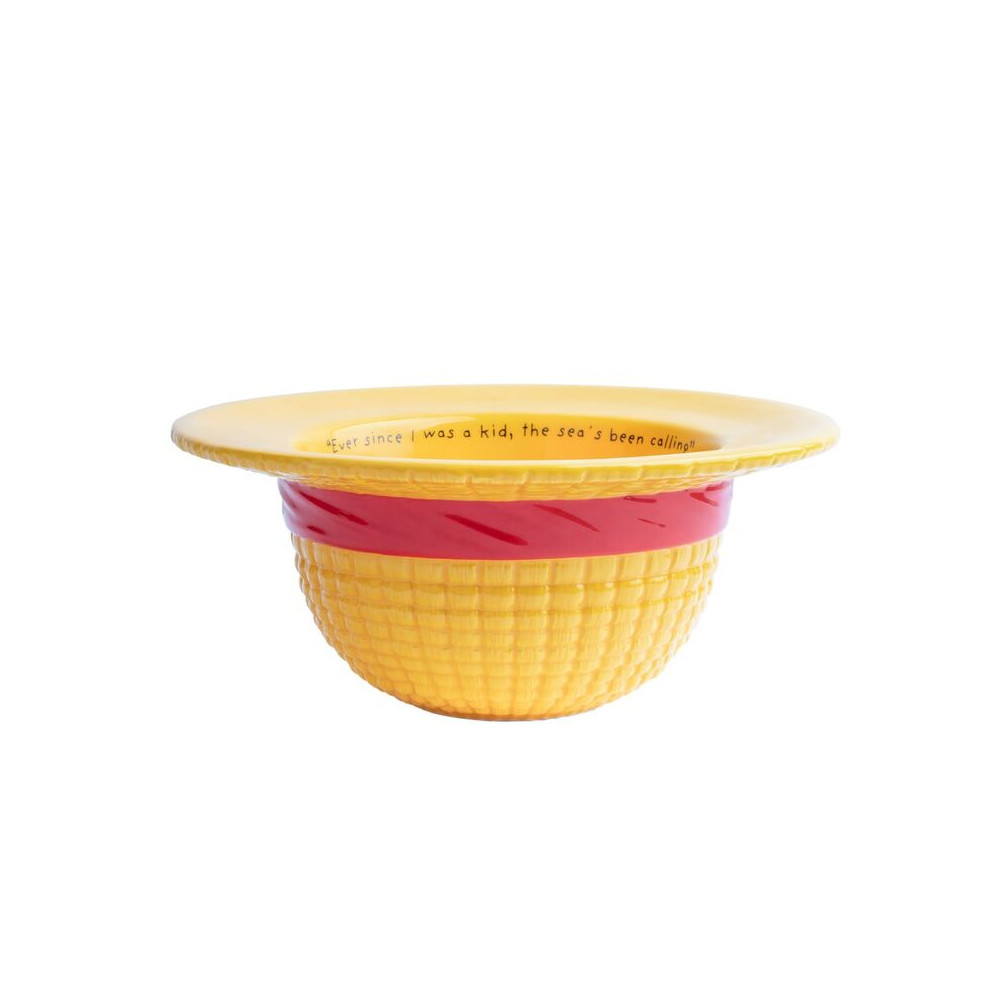 Bowl 3D Sombrero Paja Monkey D. Luffy One Piece