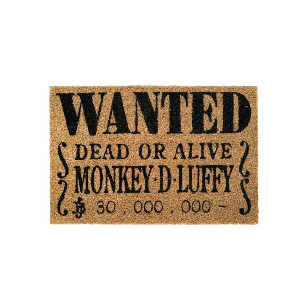 Felpudo Wanted Monkey D Luffy One Piece