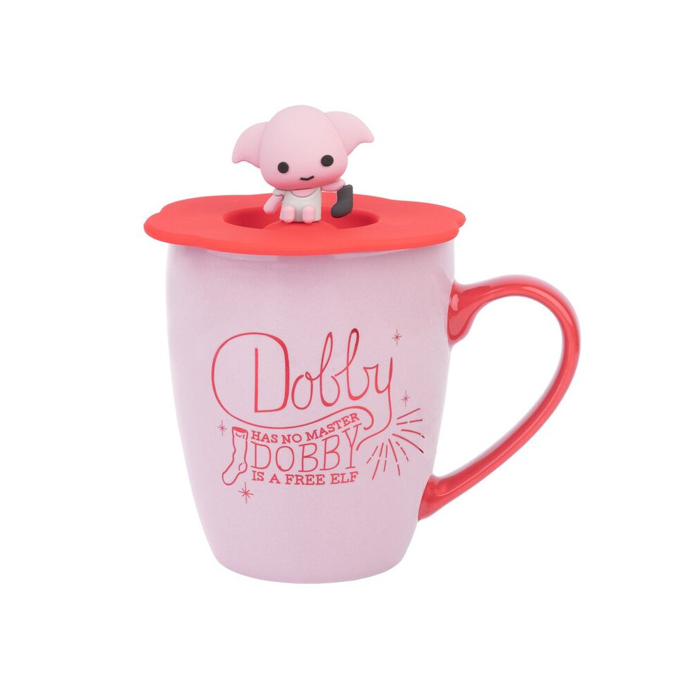 Taza premium tapa Dobby Harry Potter 350ml