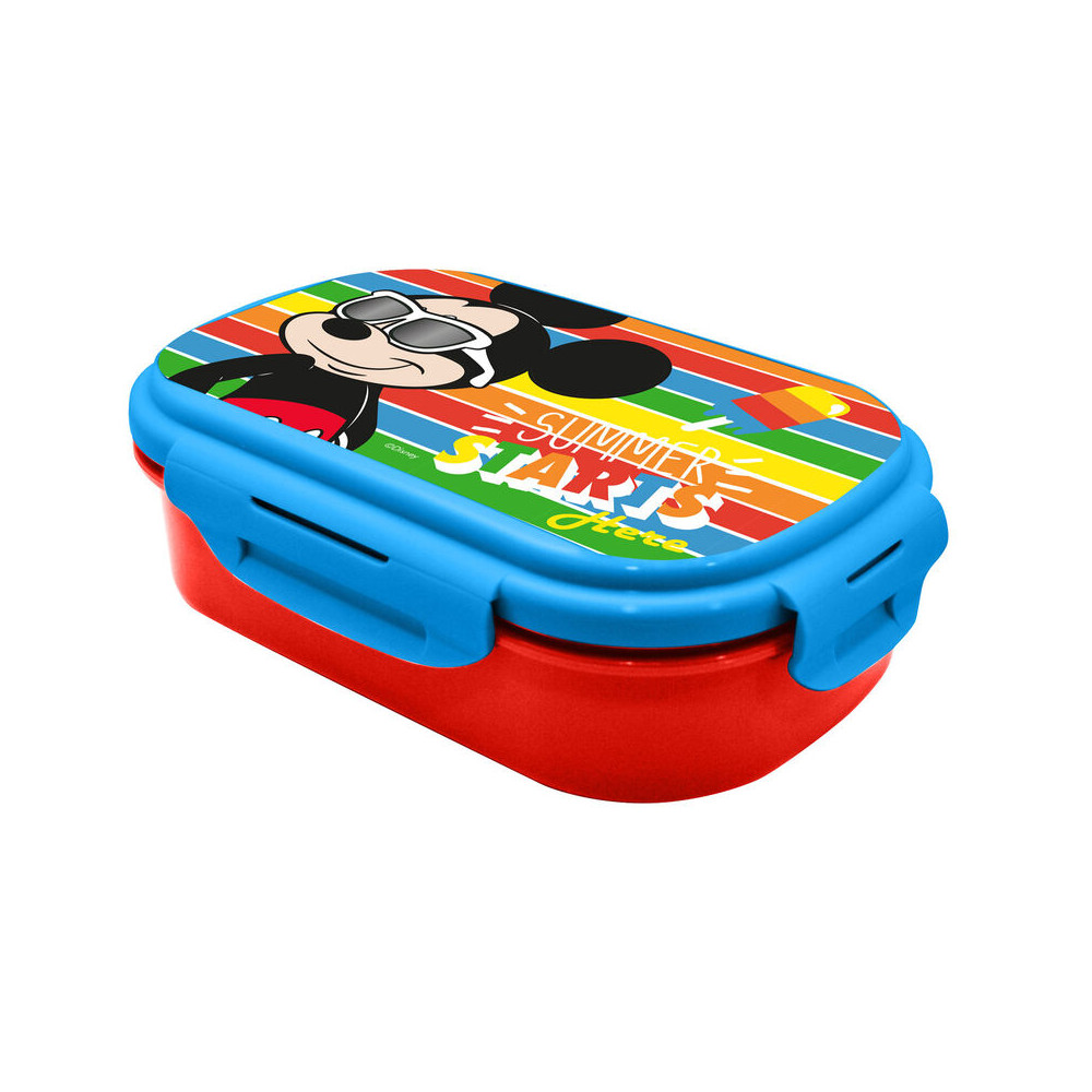 Sandwichera + cubierto Mickey Disney