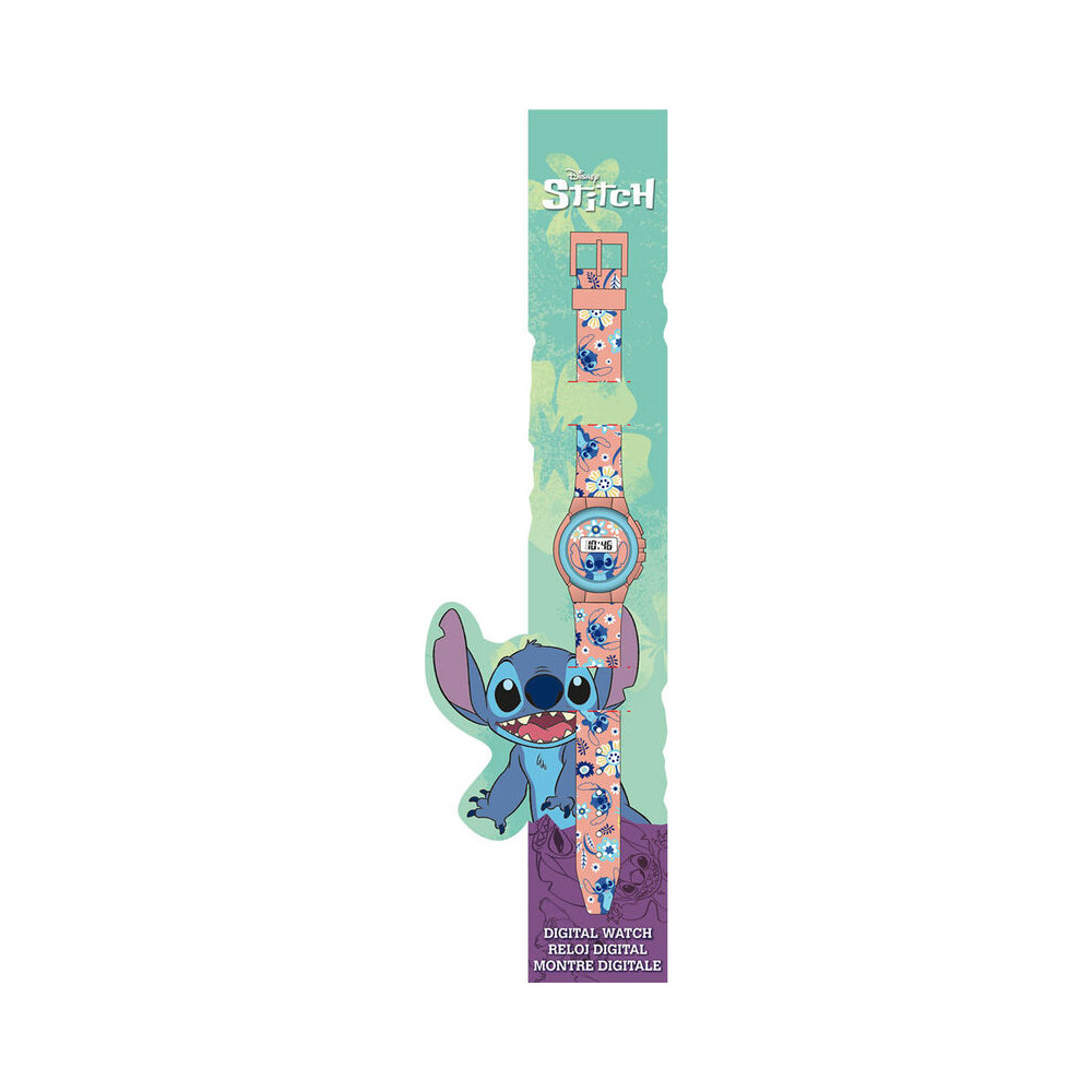 Reloj digital Stitch Disney
