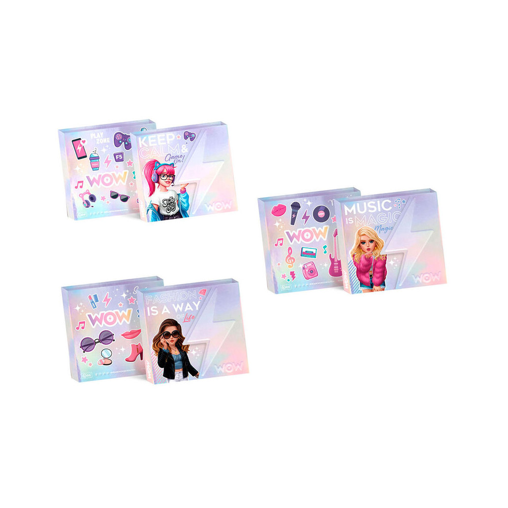 Cuaderno notas adhesivas Wow Generation
