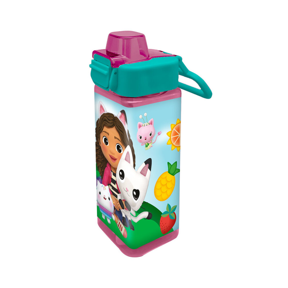 Cantimplora cuadrada La Casa de Muñecas de Gabby 500ml