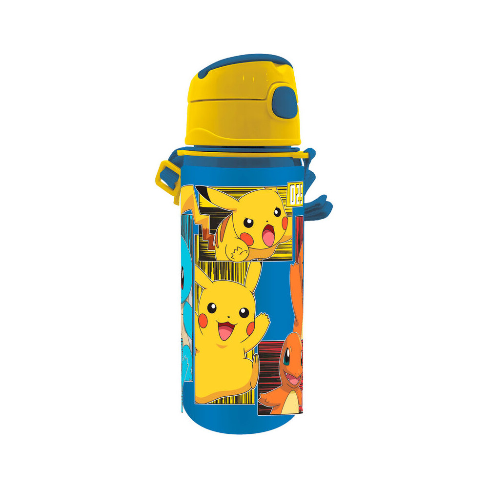Cantimplora aluminio Pokemon 600ml