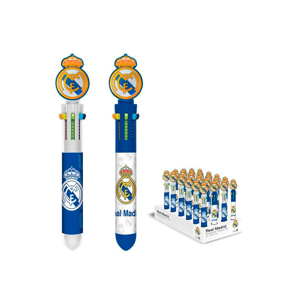 Boligrafo topper 3D Real Madrid surtido