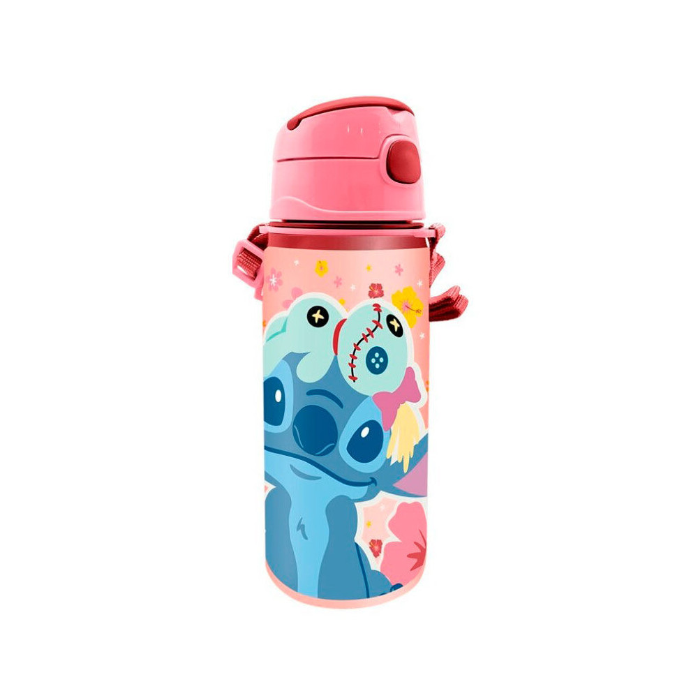 Cantimplora aluminio Stitch Disney 600ml