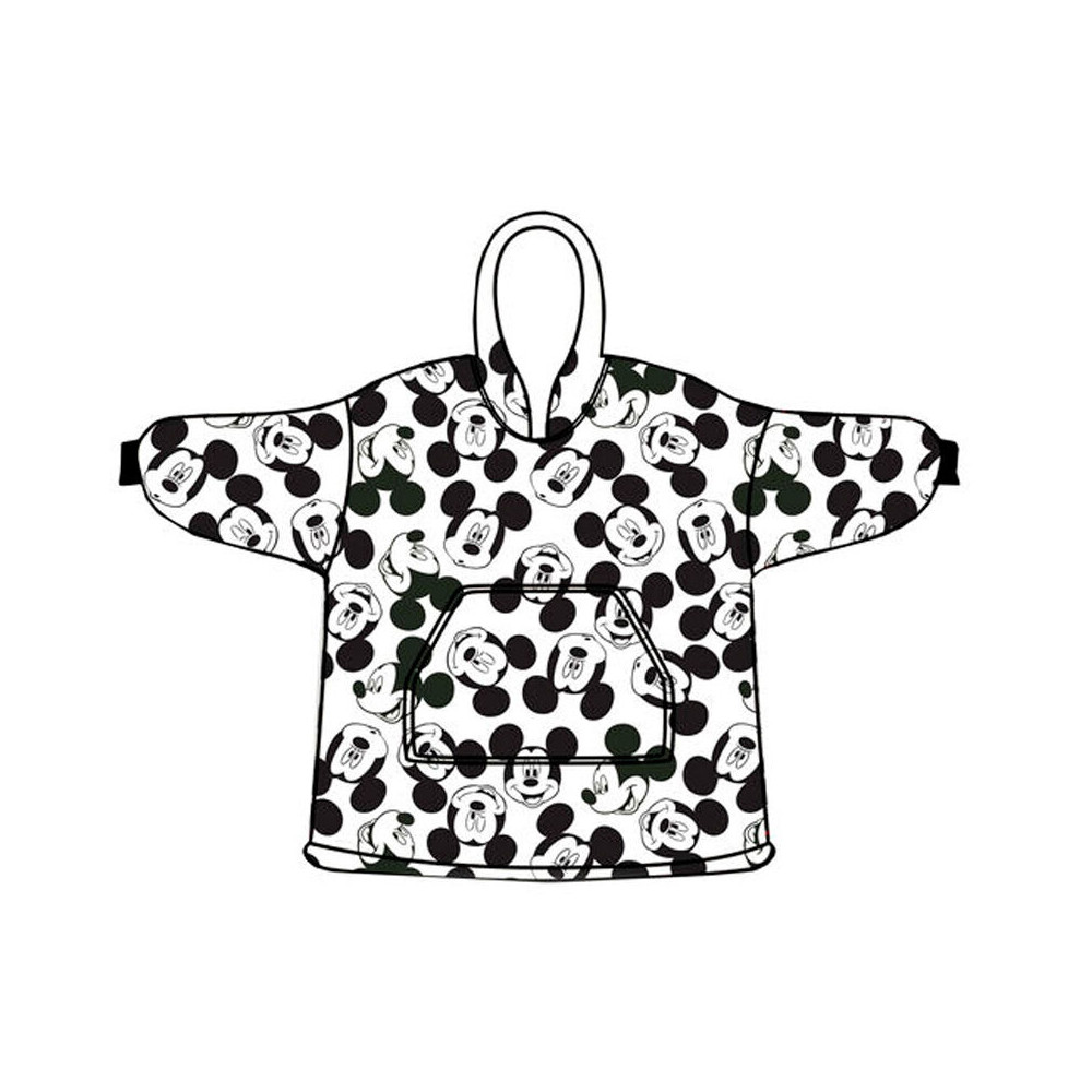 Bata sudadera oversize Mickey Disney coral adulto