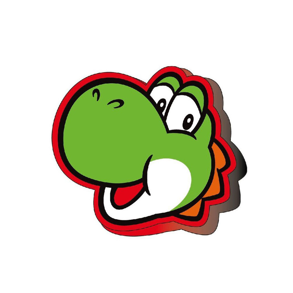 Cojin 3D Yoshi Super Mario Bros