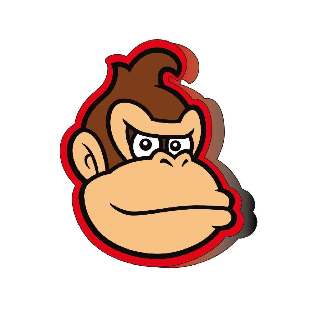 Cojin 3D Donkey Kong Super Mario Bros