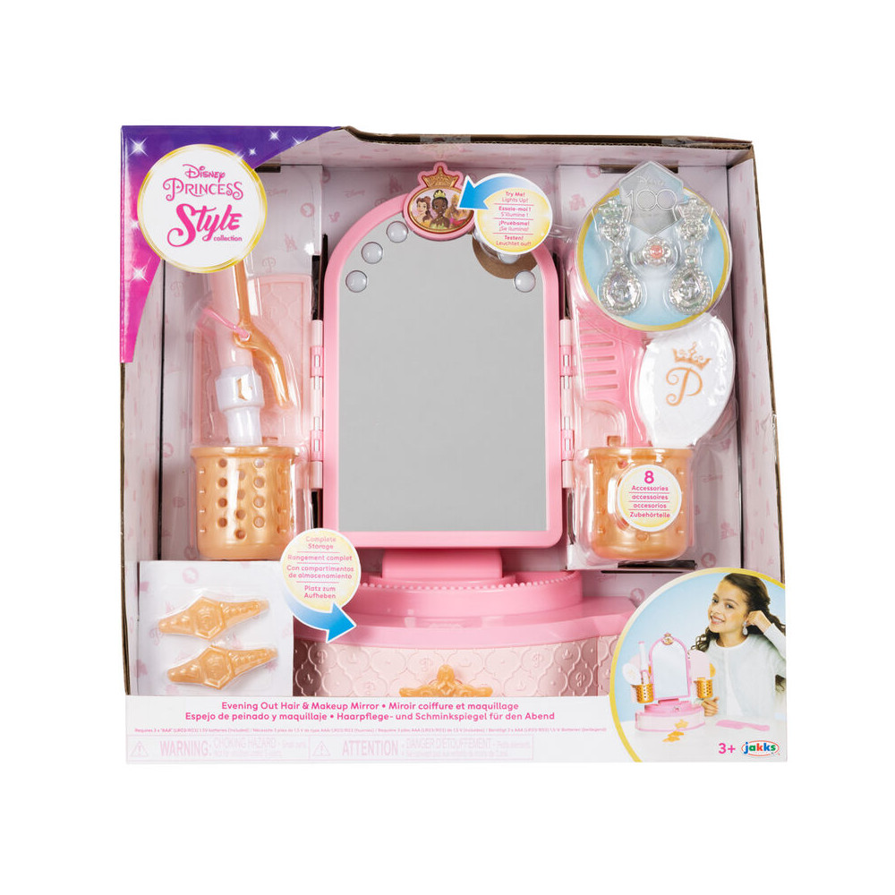 Espejo de maquillaje Princesas Disney