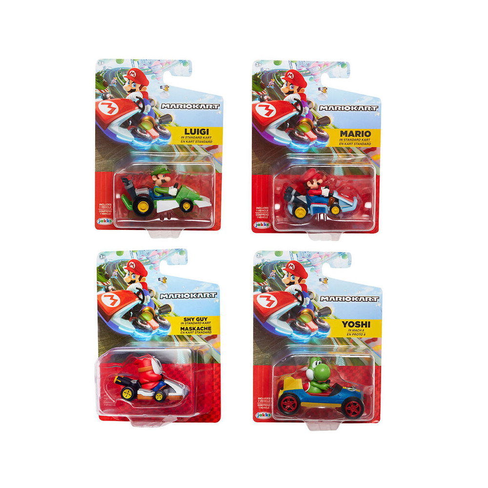 Figura Mario Kart Racers 6cm surtido