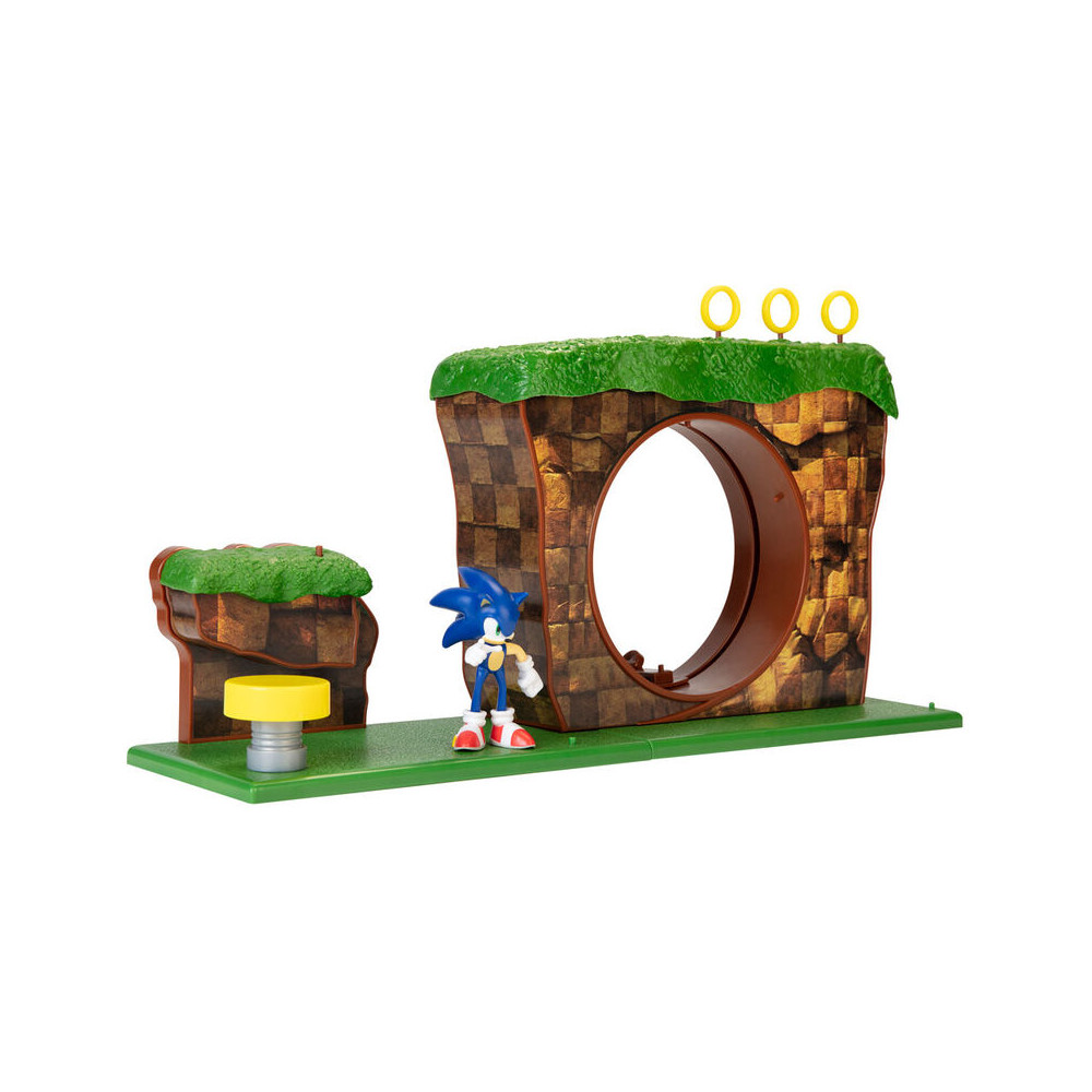 Playset La Colina Verde Sonic The Hedgehog