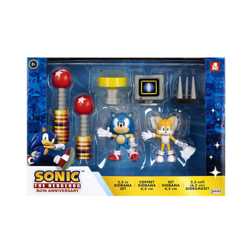 Blister diorama Sonic The Hedgehog