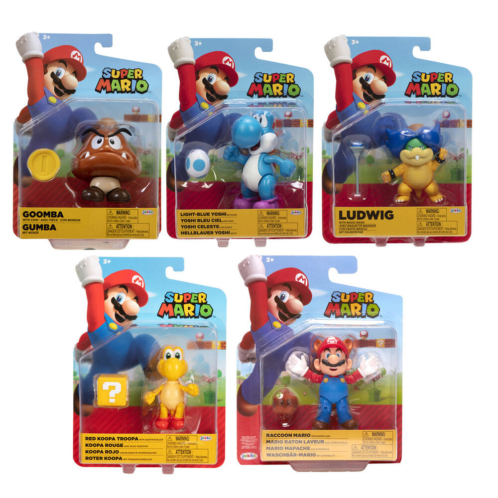 Figura Super Mario Super Mario Nintendo 10cm surtido
