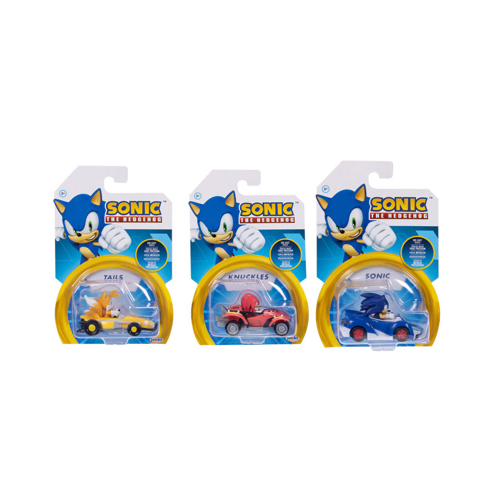 Figura vehiculo Sonic the Hedgehog surtido