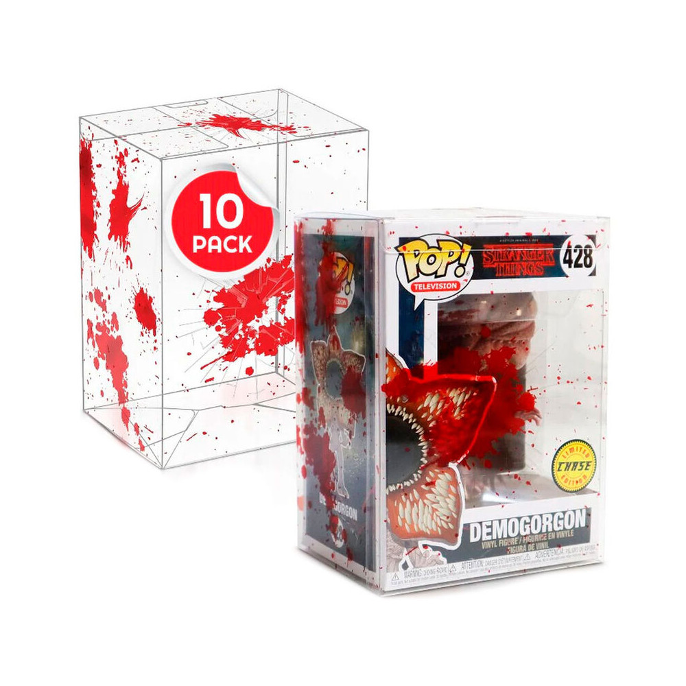 Set 10 protectores Efecto Bala y Sangre Funko POP