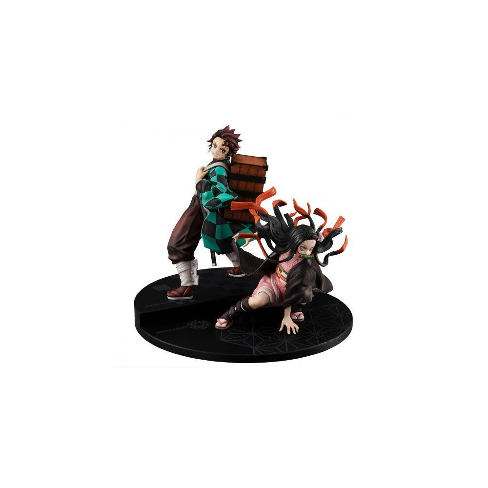 Figura Kamado brother and sister Precious G.E.M. series Demon Slayer Kimetsu no Yaiba 17cm