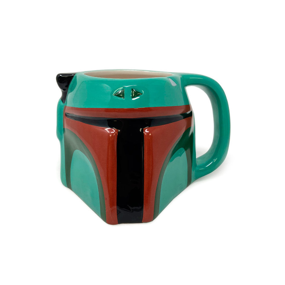 Taza 3D Boba Fett The Mandalorian Star Wars