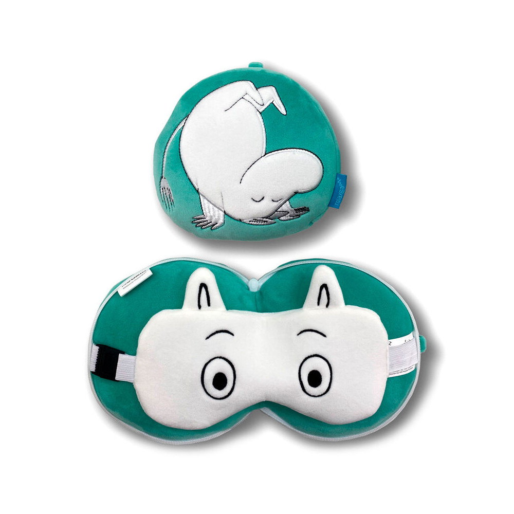 Almohada viaje antifaz Mumin Relaxeazzz
