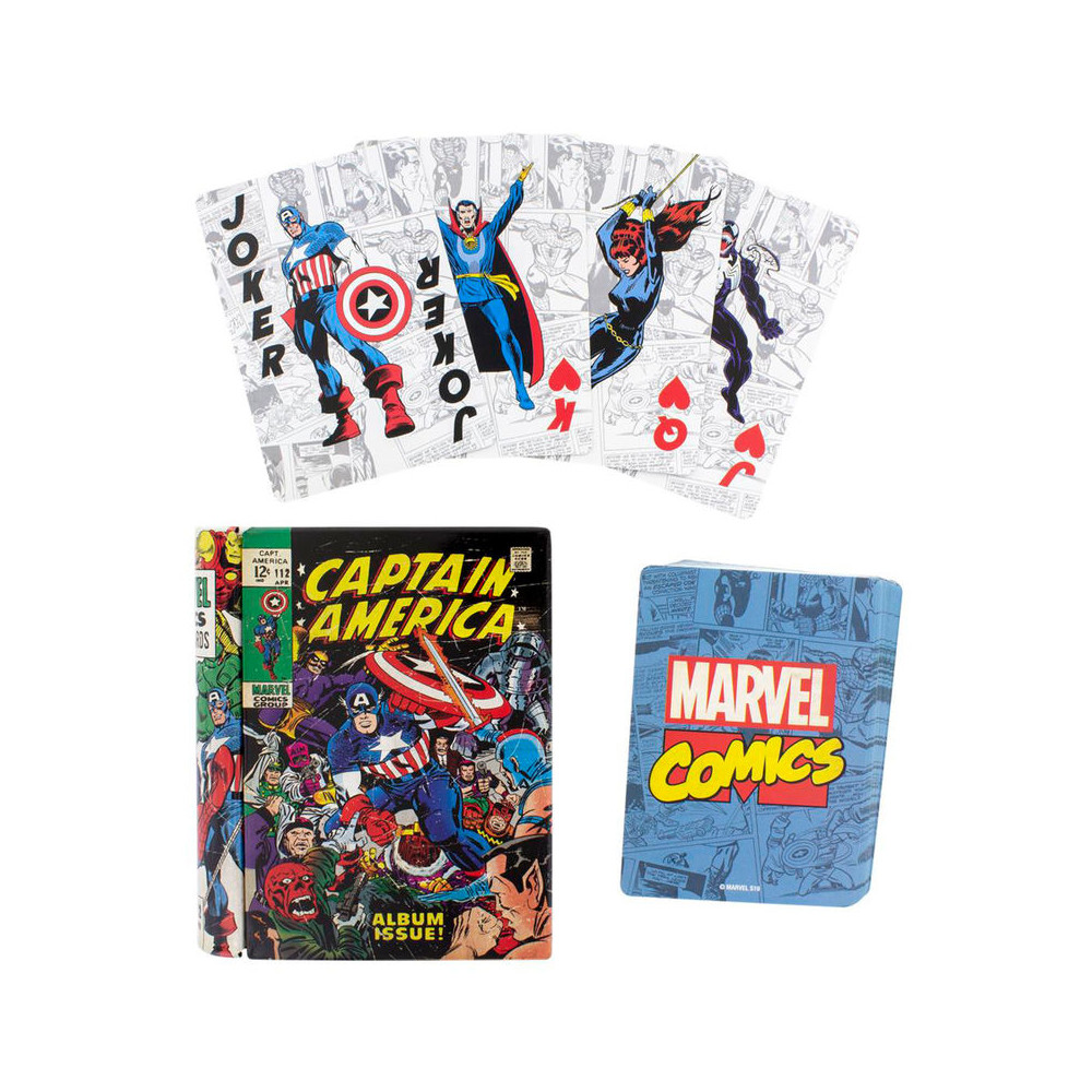 Baraja cartas Marvel