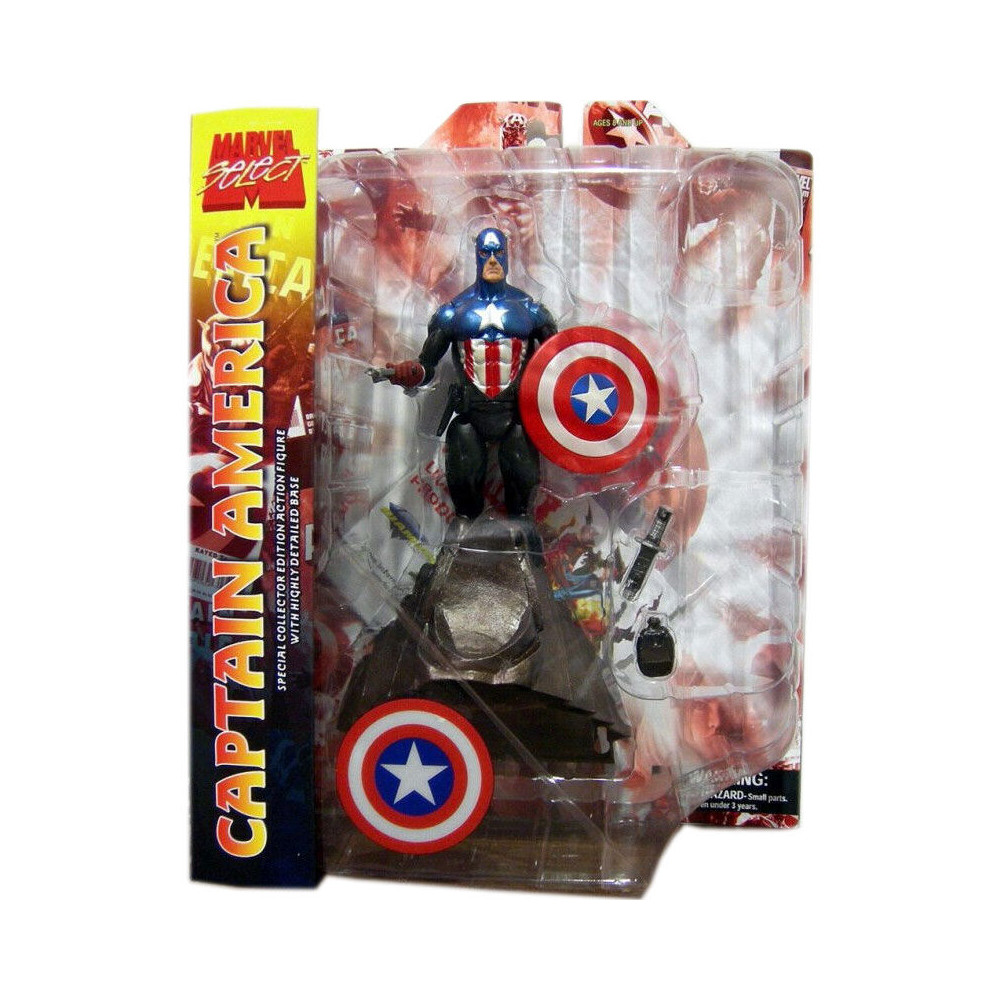 Figura Capitan America Marvel Select 18 cm