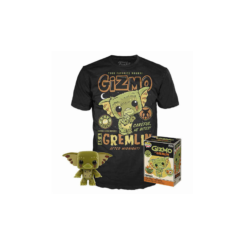 Set figura POP & Tee Gremlins Gizmo Exclusive