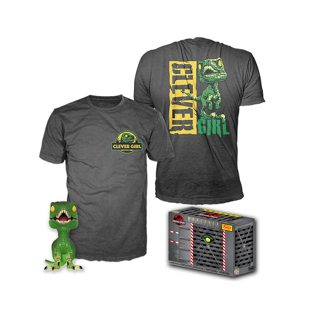 Set figura POP & Tee Jurassic Park Velociraptor Exclusive