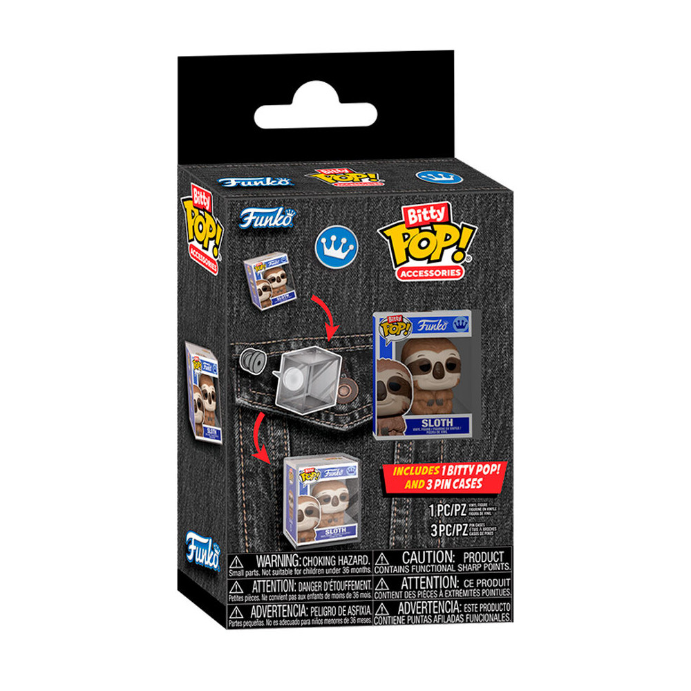 Blister 3 pins caja + 1 Bitty POP