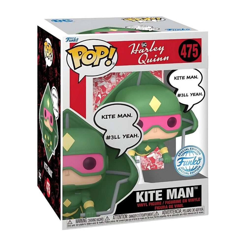 Figura POP Deluxe DC Comics Harley Quinn Kite Man Exclusive
