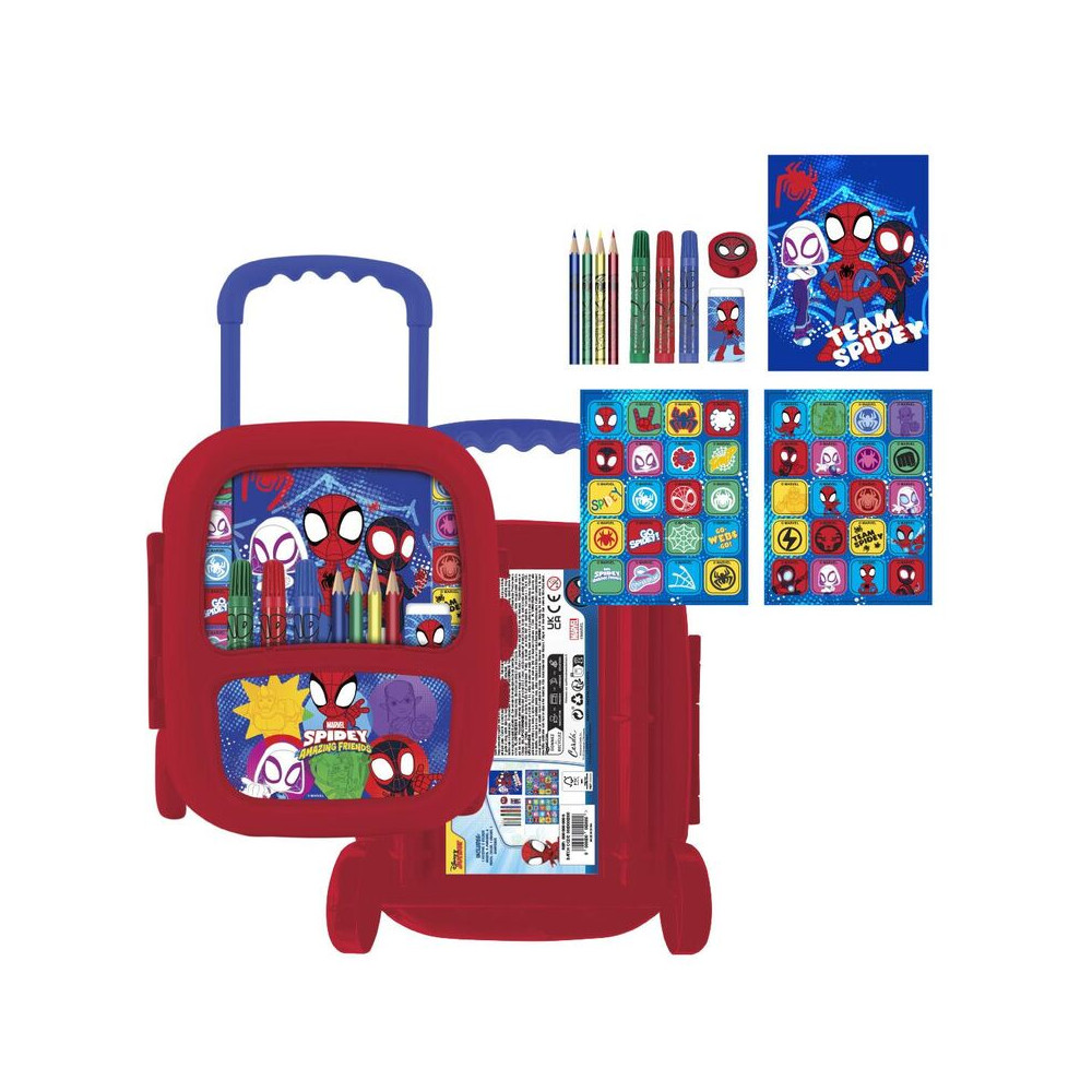 Trolley papeleria Spidey Amazing Friends Marvel