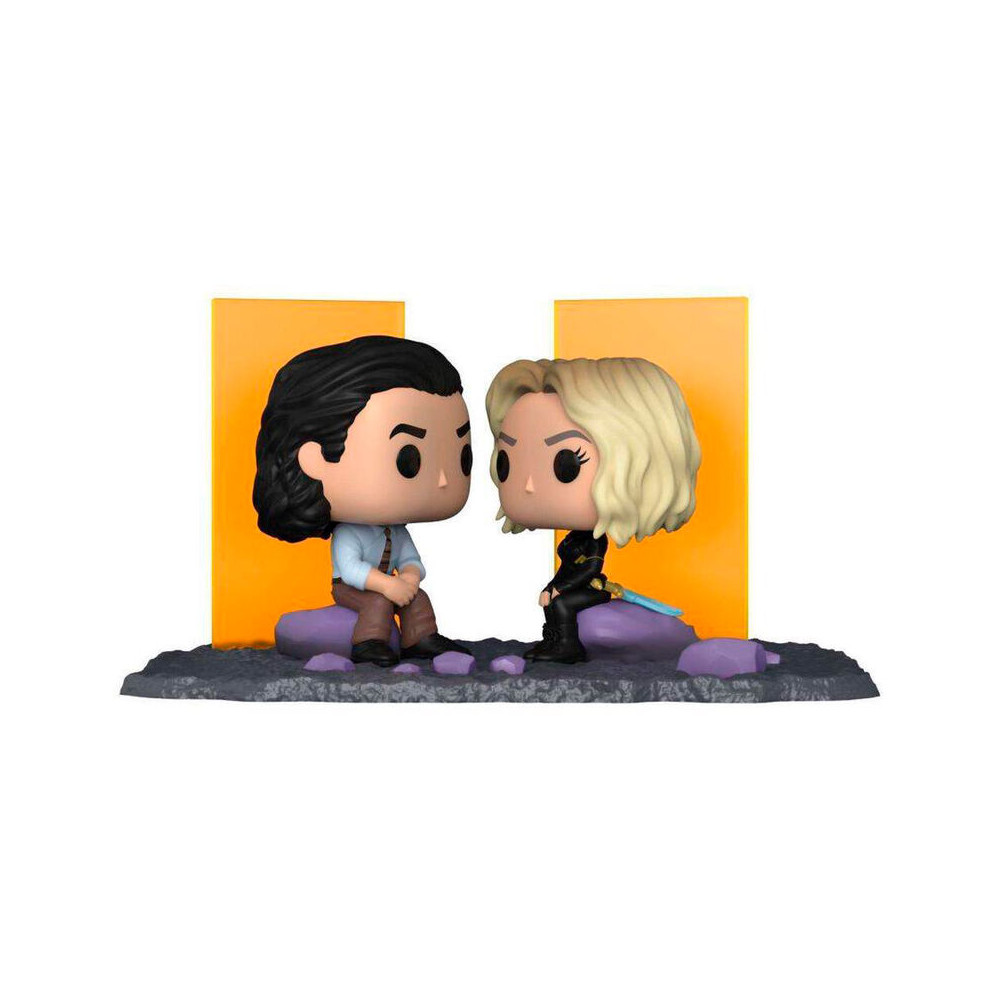 Figura POP Moment Marvel Loki - Loki and Sylvie Exclusive