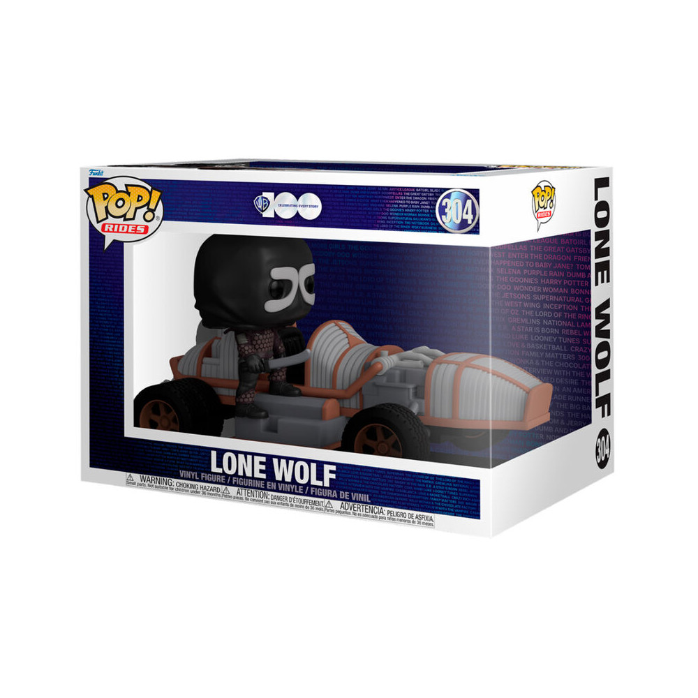 Figura POP Ride Super Deluxe Warner Bros 100th Mad Max The Road Warrior Lone Wolf