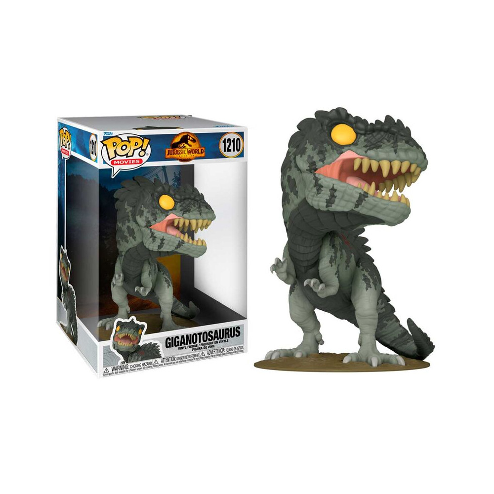 Figura POP Jurassic World 3 Giganotosaurus 25cm