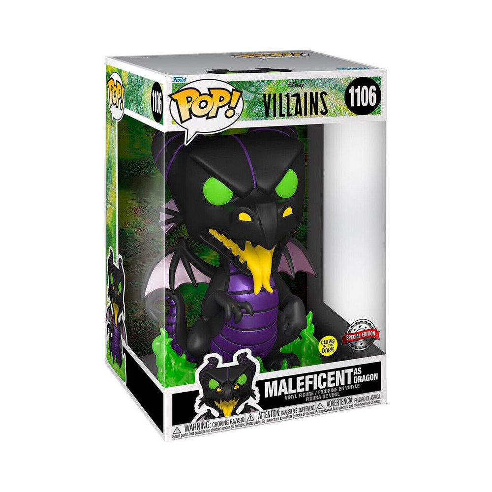 Figura POP Disney Villains Maleficient as Dragon Exclusive 25cm