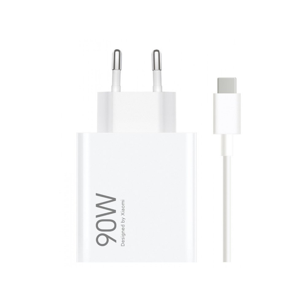 XIAOMI CARGADOR HYPERCHARGE COMBO 90W TYPE-A + CABLE USB C