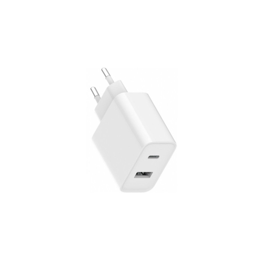 XIAOMI CARGADOR DUAL 33W TIPO C - USB BLANCO