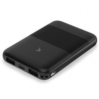 KSIX BATERIA AUXILIAR 5000MAH NEGRO