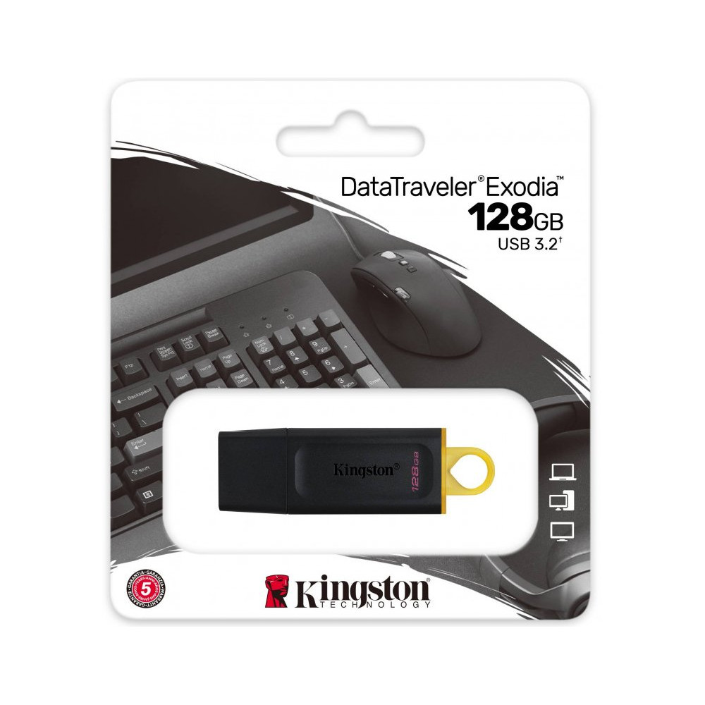 KINGSTON PENDRIVE 128GB DATATRAVELER EXODIA USB 3.2