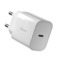 DEVIA BATERIA AUXILIAR MAGNETICA CON SOPORTE 3 EN 1 10000MAH BLANCO