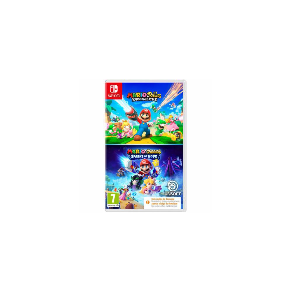 Mario & rabbids double pack (cib) - SWI
