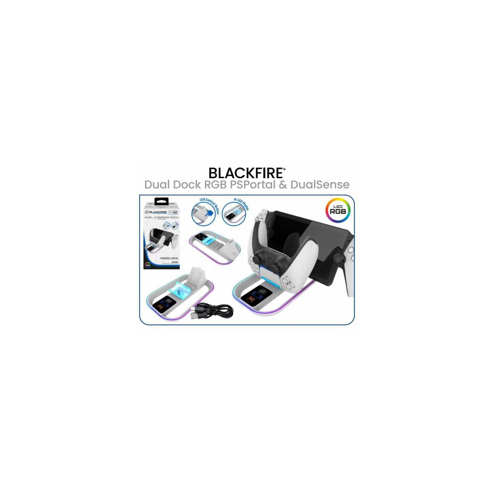 Base carga RGB PS Portal + Dualsense - PS5