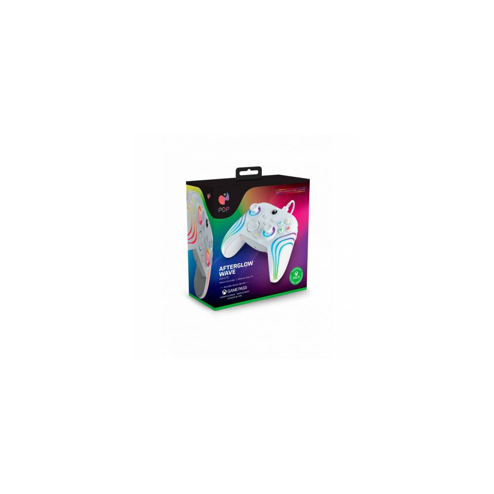 Controller wired Afterglow Wave Blanco - XBSX
