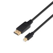 cable mini dp a displayport dp/m-dp/m aisens 2m